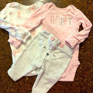 Carters 3 Piece Outfit Set